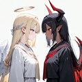 交わる天使と悪魔 〜光と闇の境界で〜 2枚目