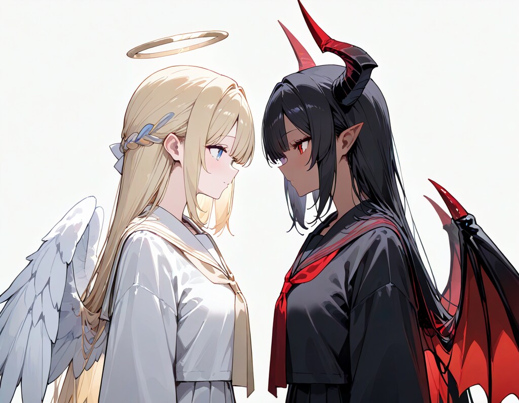 交わる天使と悪魔 〜光と闇の境界で〜