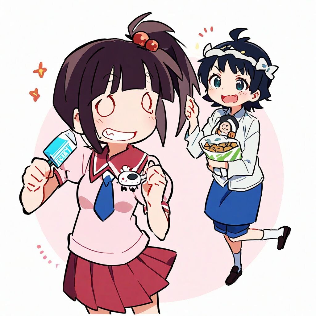 アイスガールとスナックガール