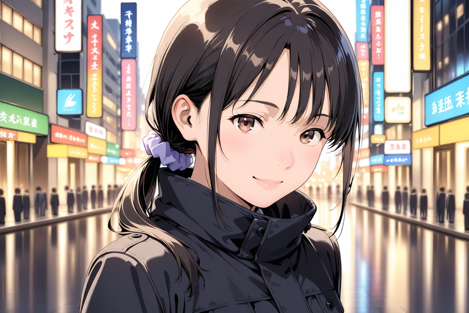 まだ寒いと厚着の子 | の人気AIイラスト・グラビア