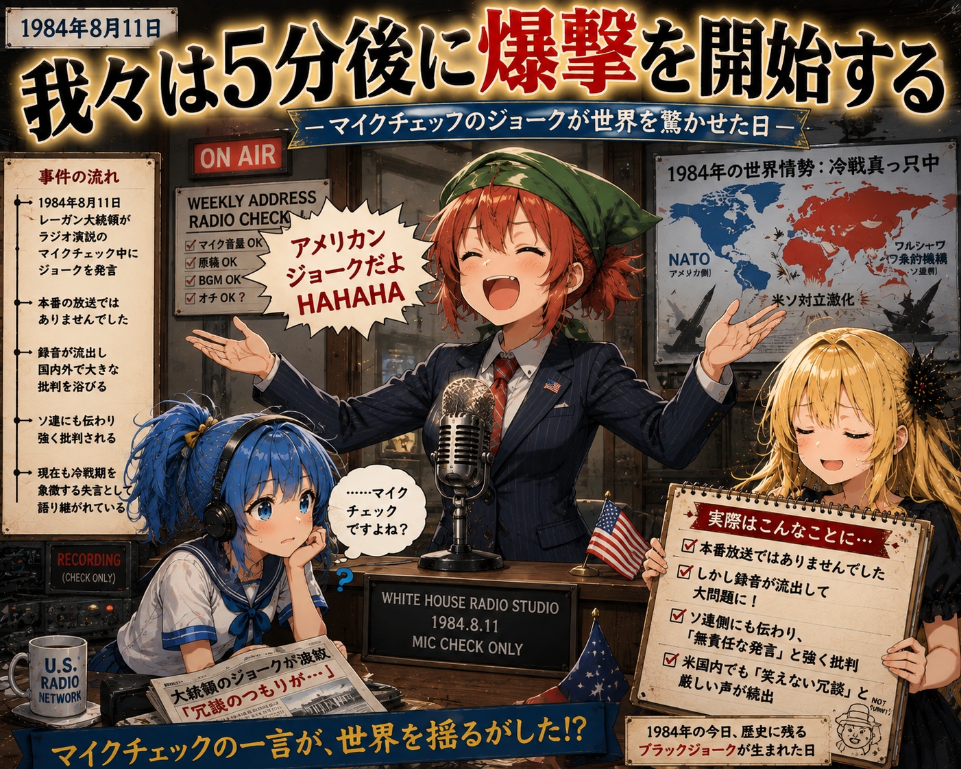 8月11日は我々は5分後に爆撃を開始する発言があった日