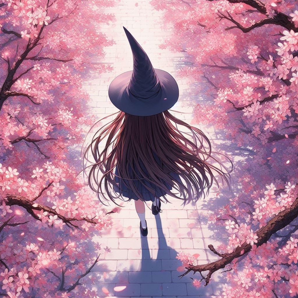 魔法少女と桜