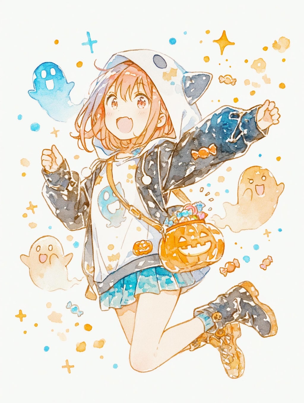 ハロウィン満喫ガール