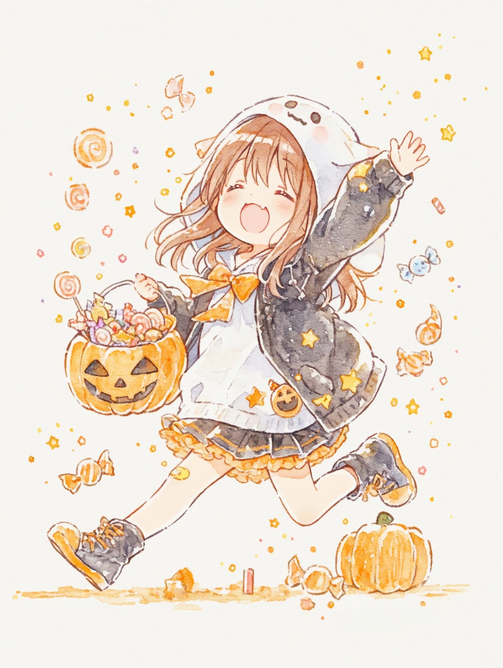 ハロウィン満喫ガール
