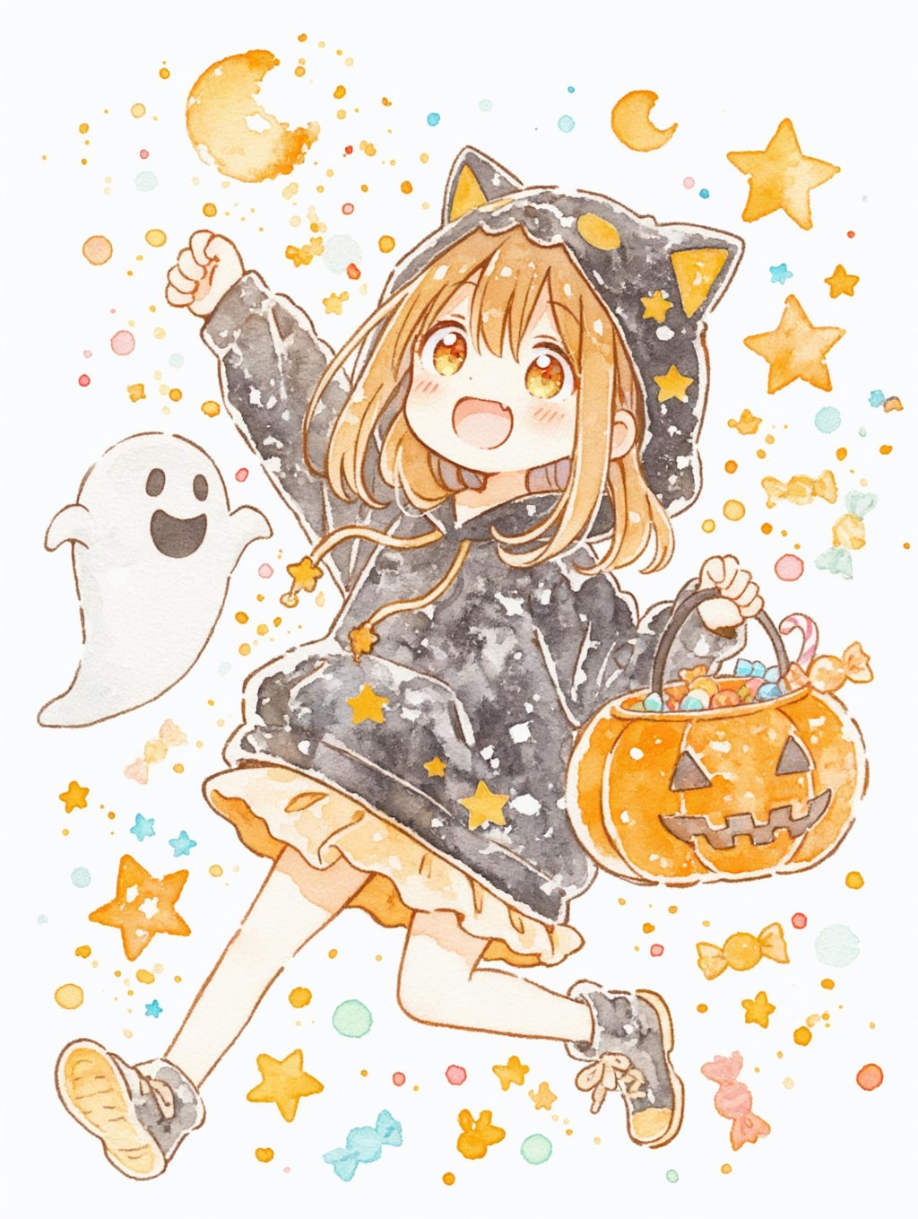 ハロウィン満喫ガール