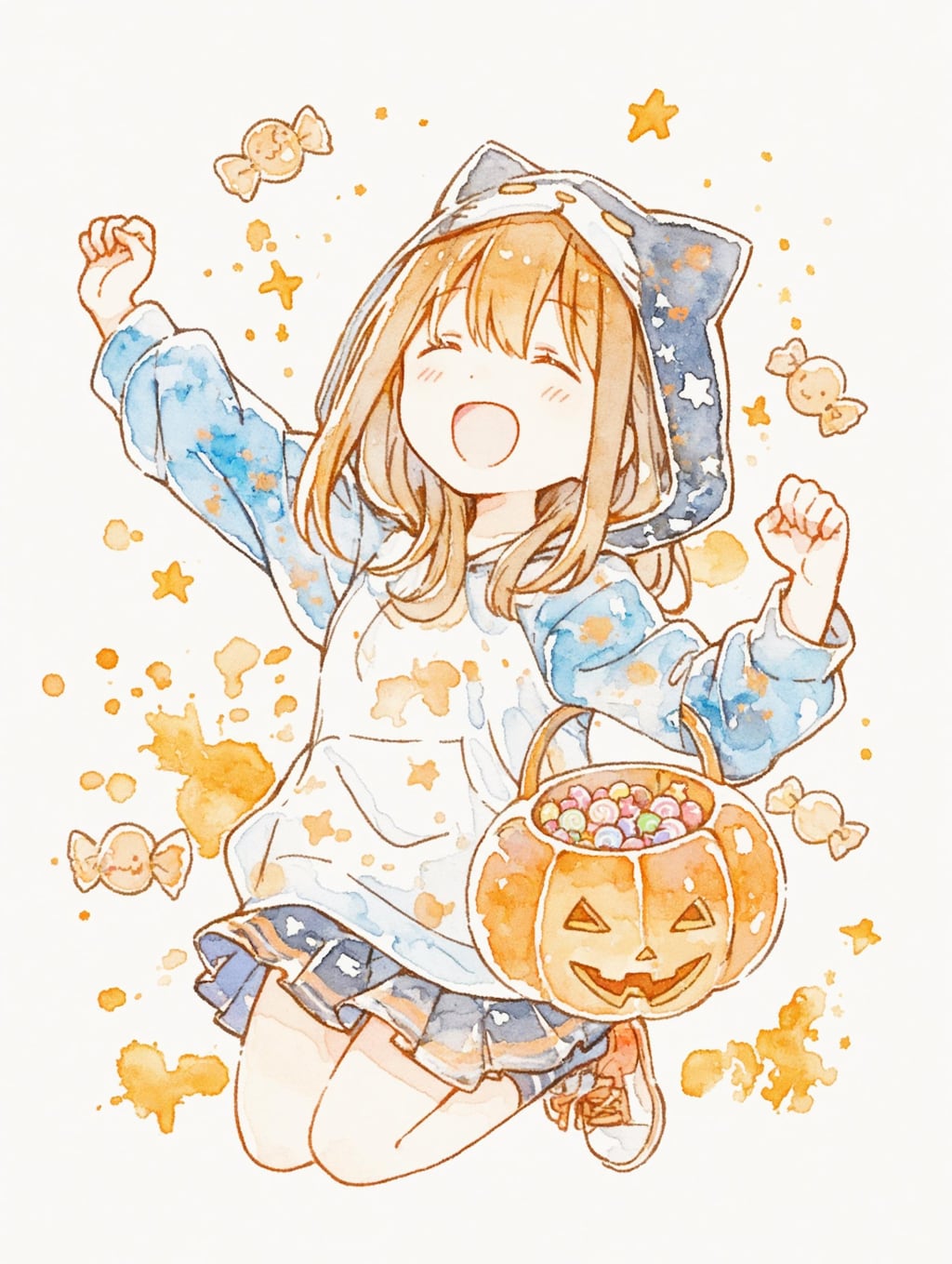 ハロウィン満喫ガール
