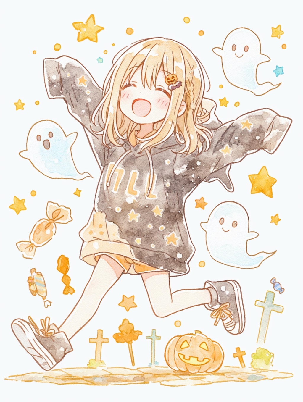 ハロウィン満喫ガール