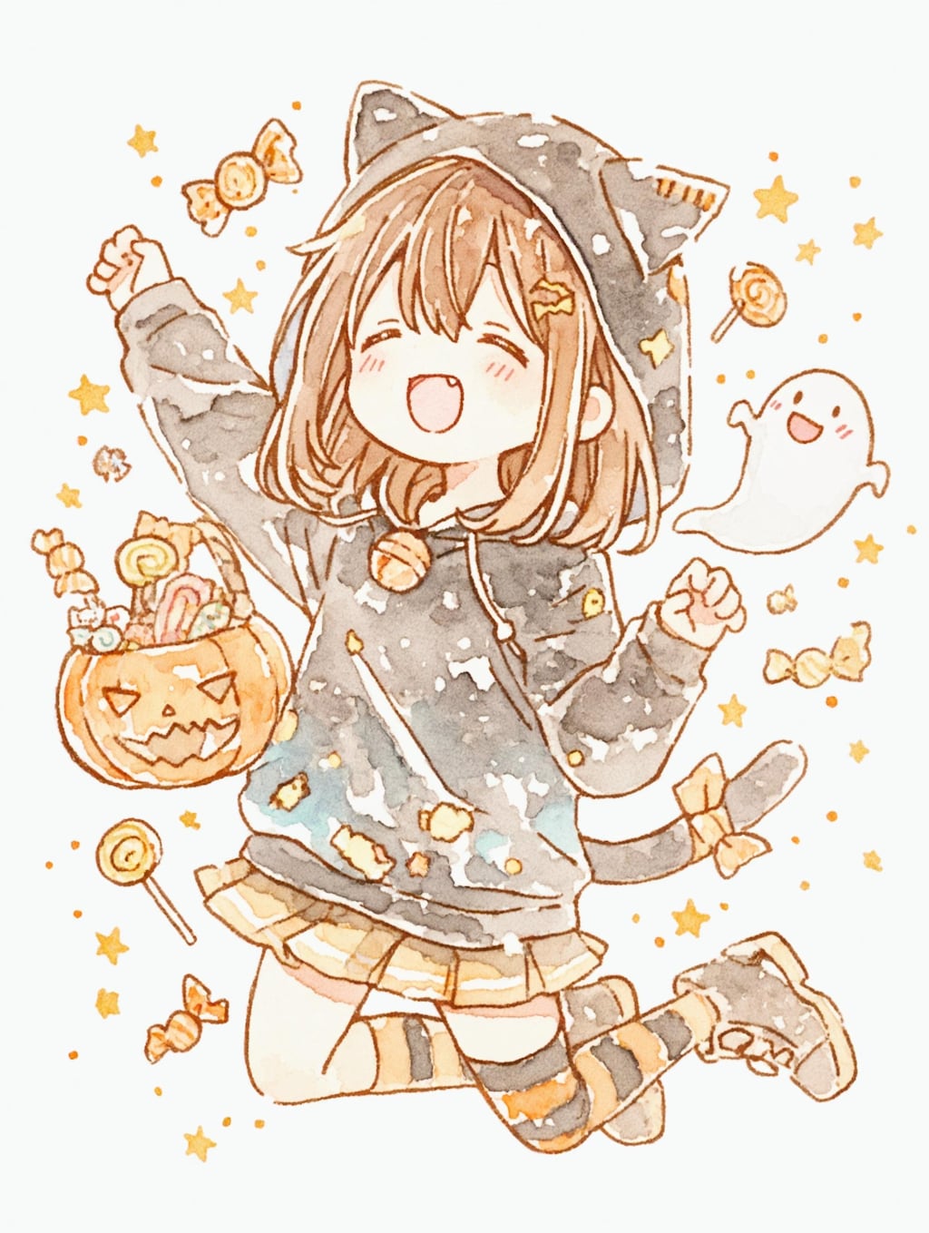 ハロウィン満喫ガール