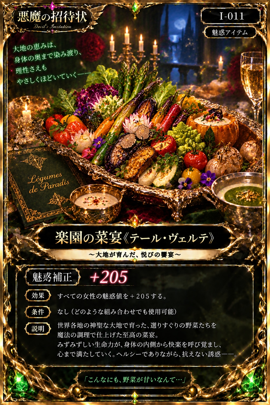 『悪魔の招待状』魅惑カード