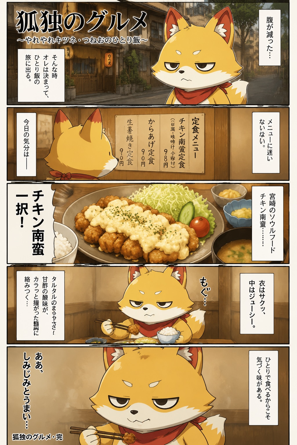 【狐独のグルメ】チキン南蛮