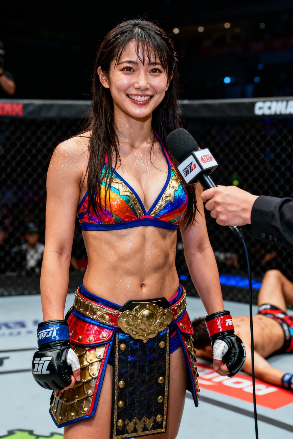 格闘技に挑戦したアマゾネス