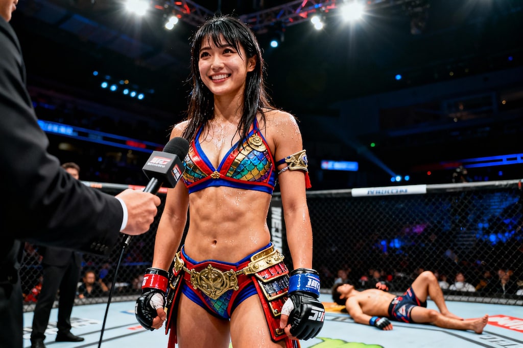 格闘技に挑戦したアマゾネス