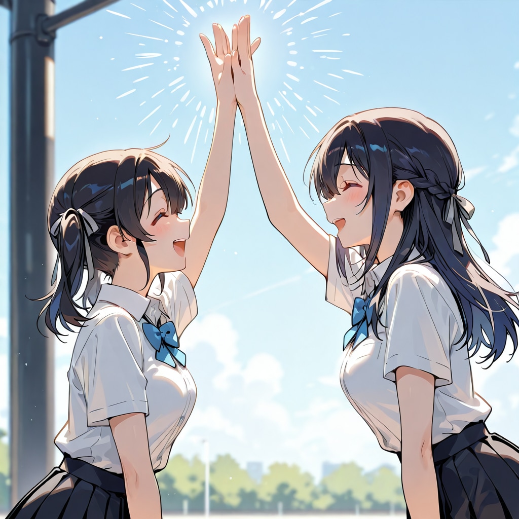 ハイタッチ