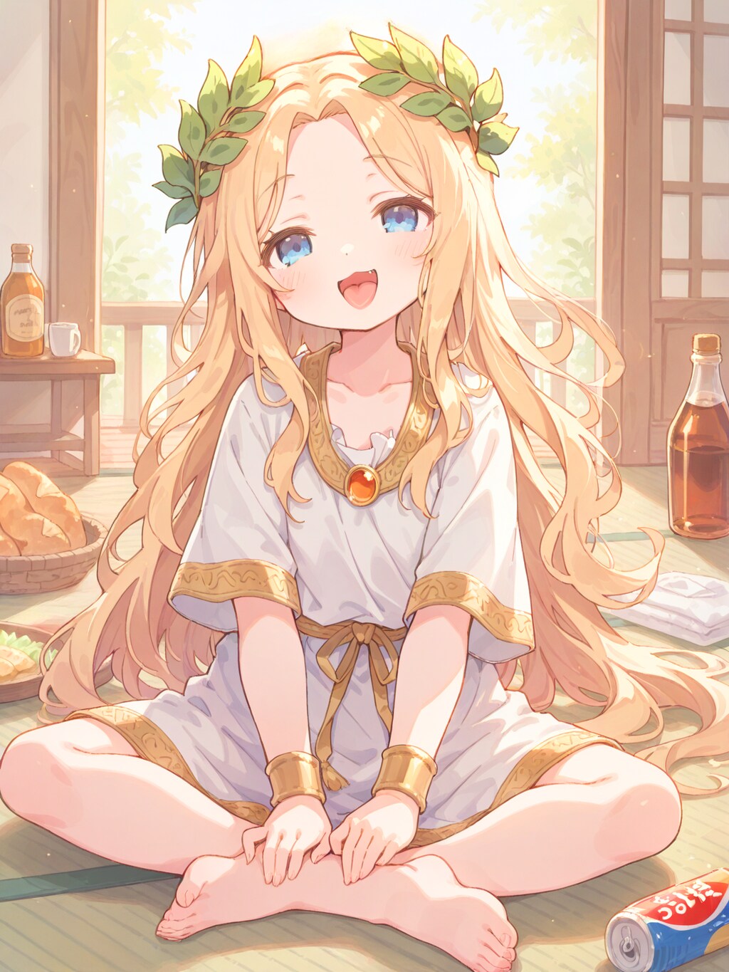 四畳半の居候女神