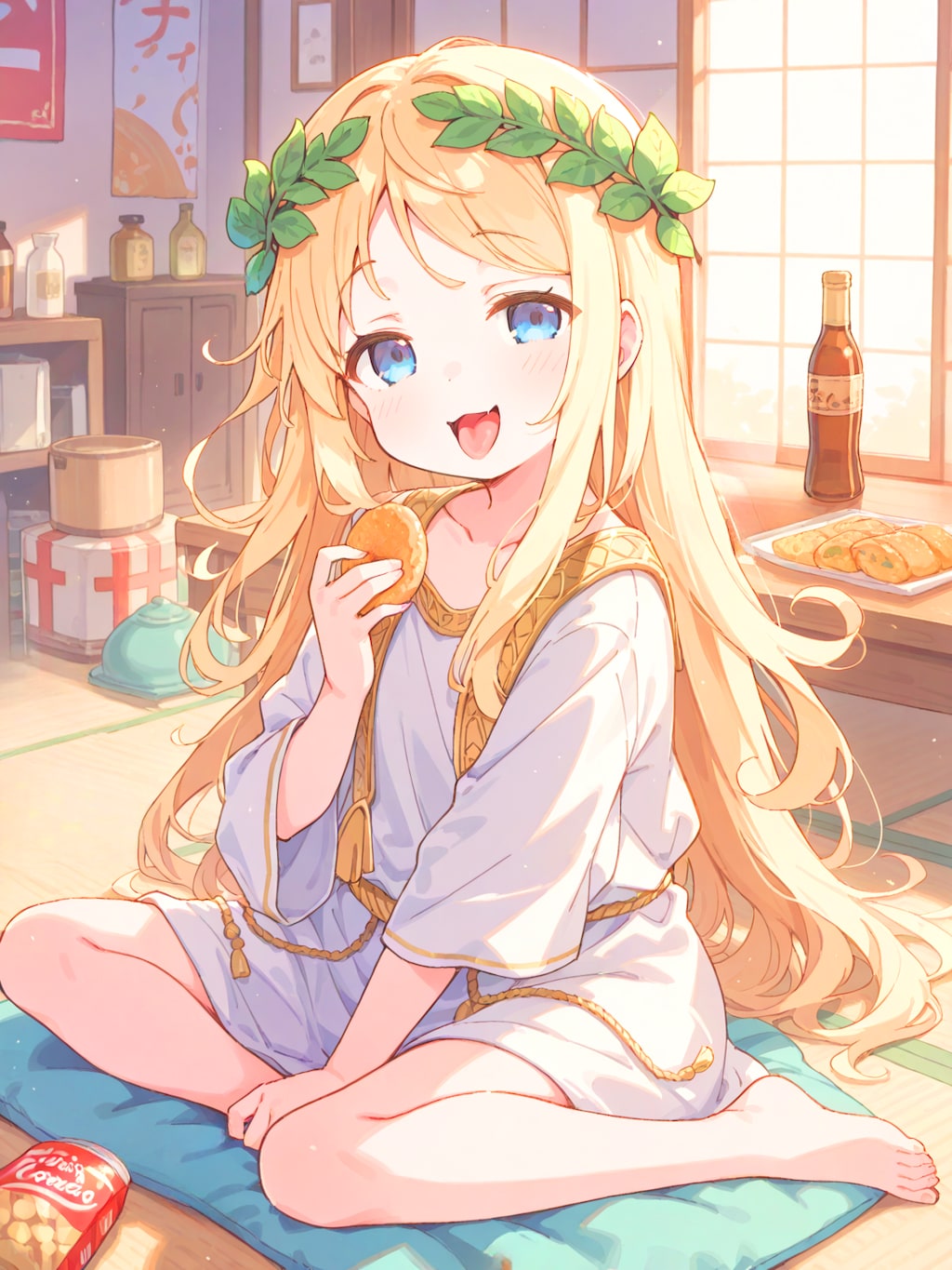 四畳半の居候女神