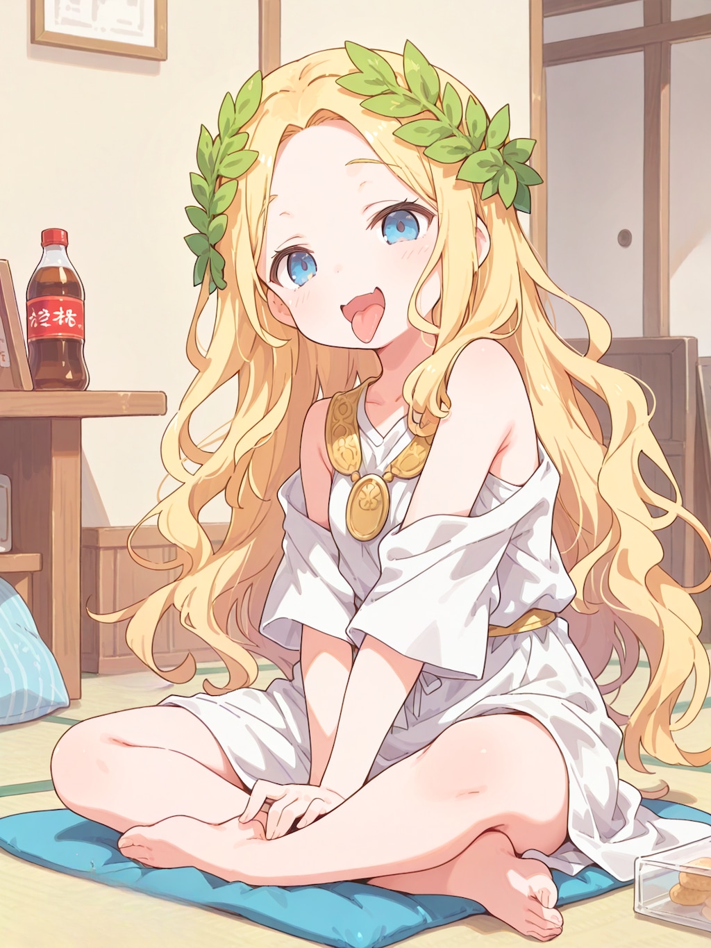 四畳半の居候女神