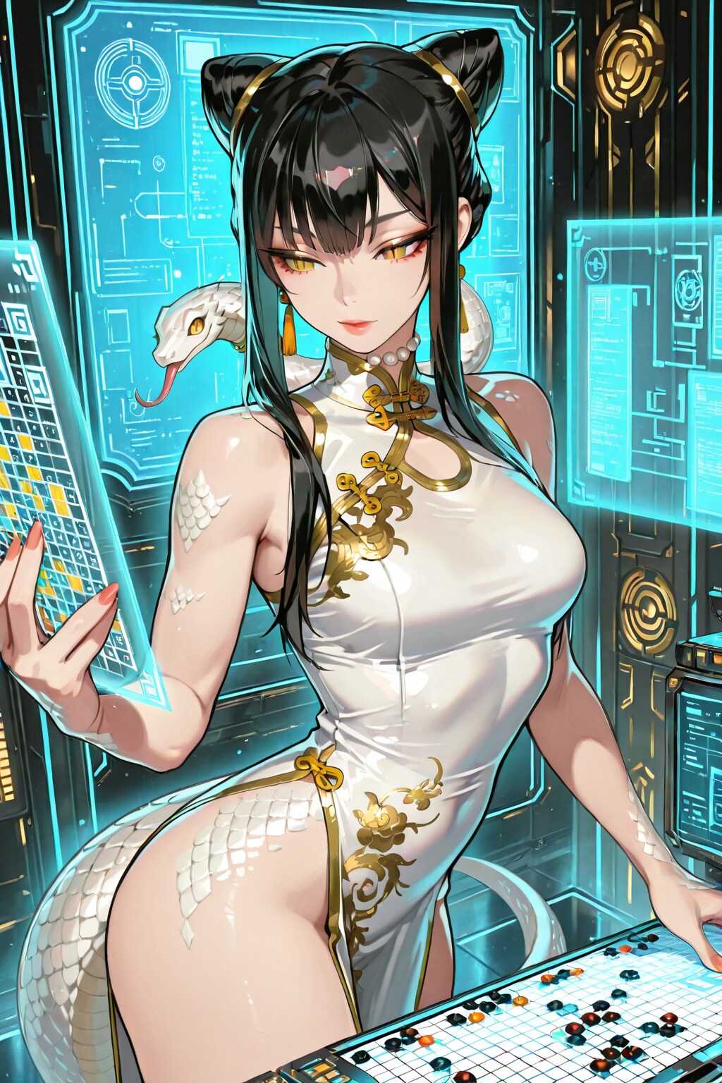 🐍財務・流通担当官：金蓮（ジン・レン）💰