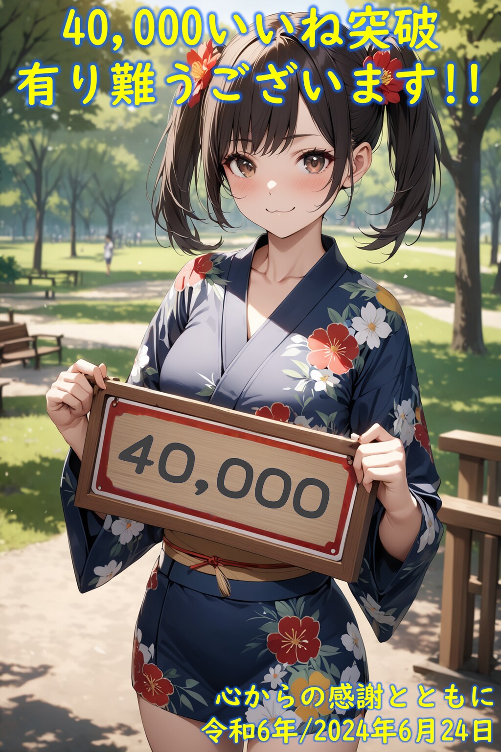 40,000いいね突破有り難うございます！