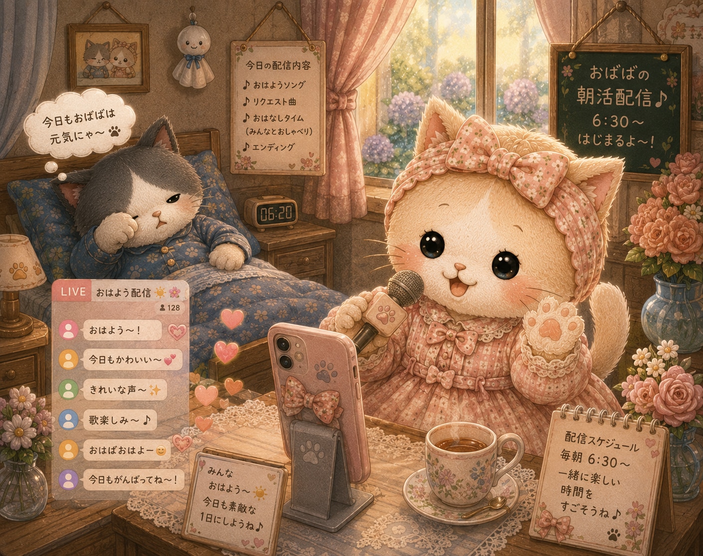 笑顔をお届け！