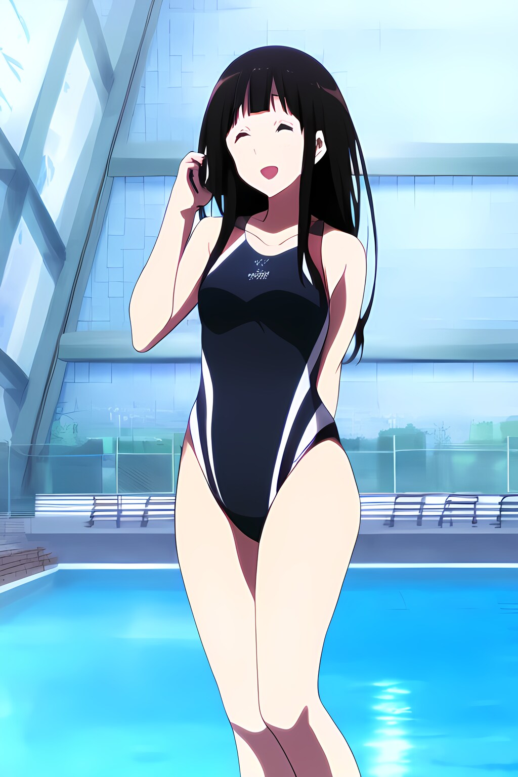 千反田えるの競泳水着姿　詰め合わせ　第8弾