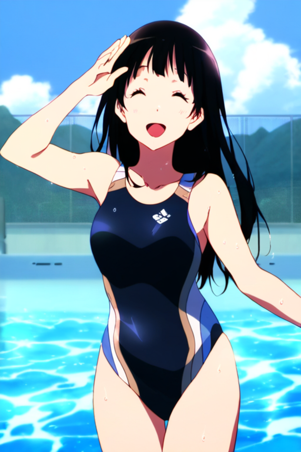 千反田えるの競泳水着姿　詰め合わせ　第8弾