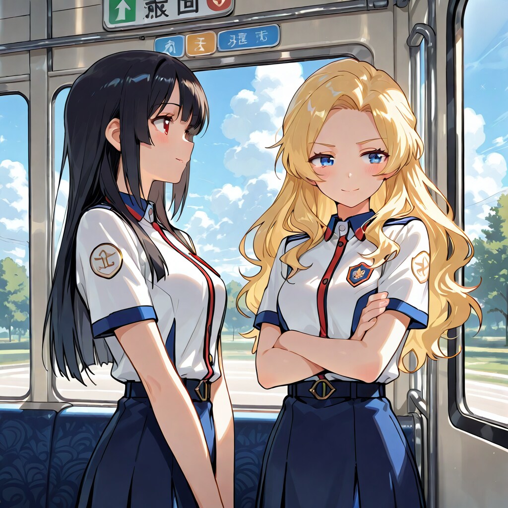 ガイドさんというより車掌さん？