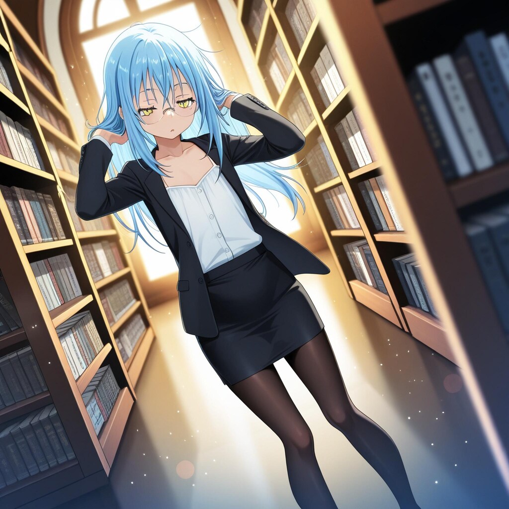 寝起きのリムルくん