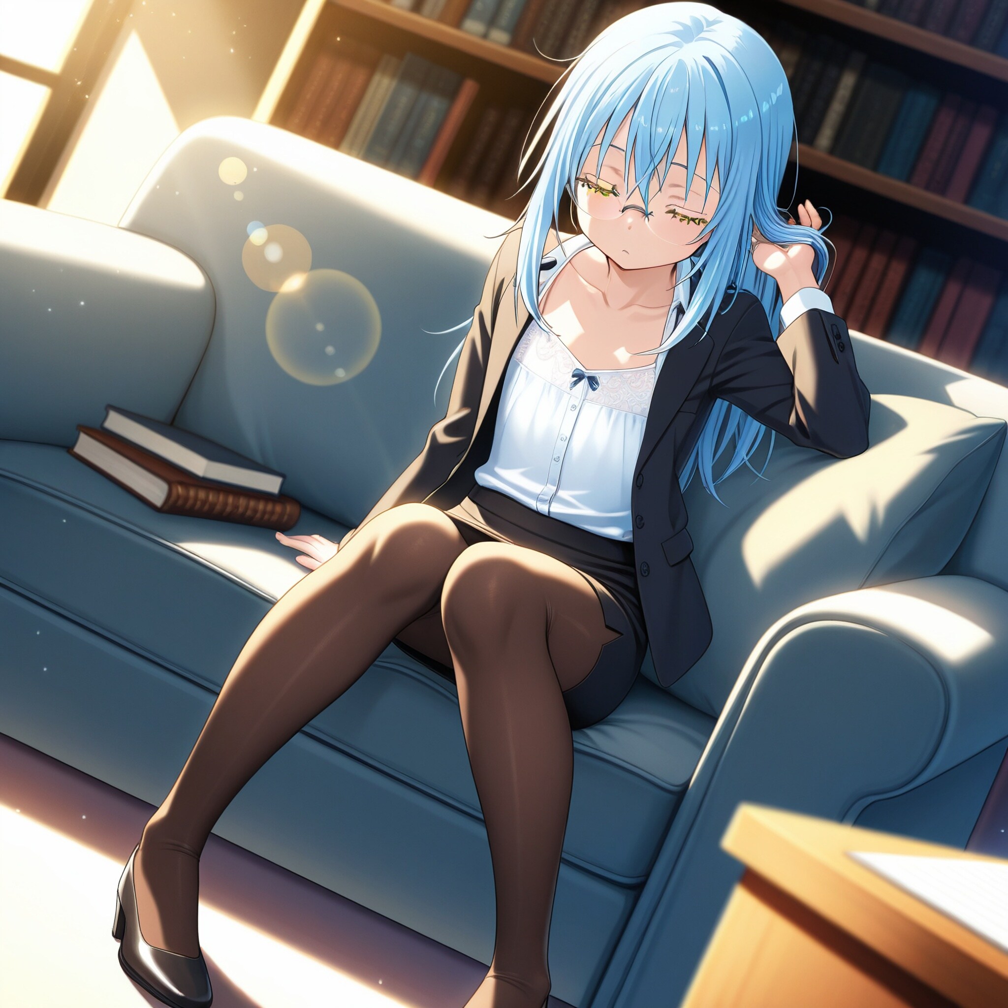寝起きのリムルくん