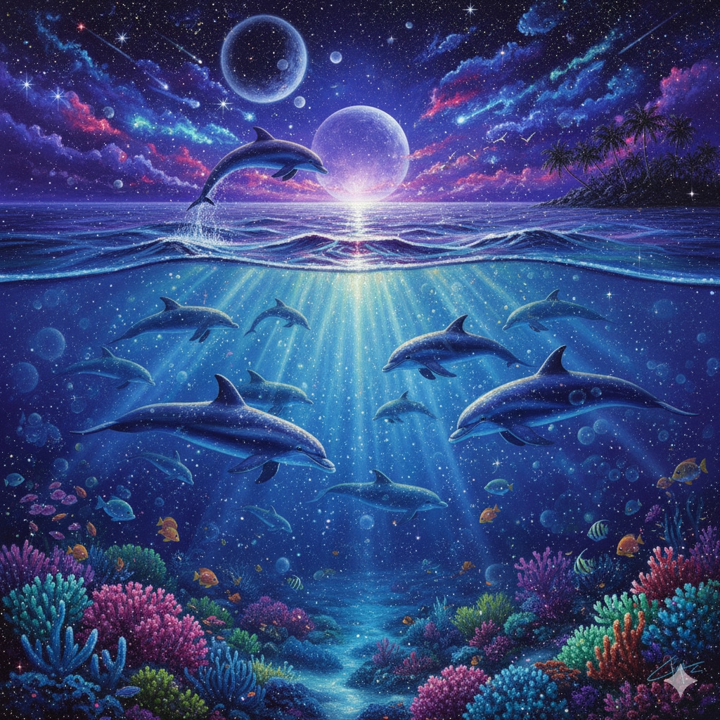 ゴッホより〜、普通に〜、ラッセンが好き〜！ | の人気AIイラスト・グラビア