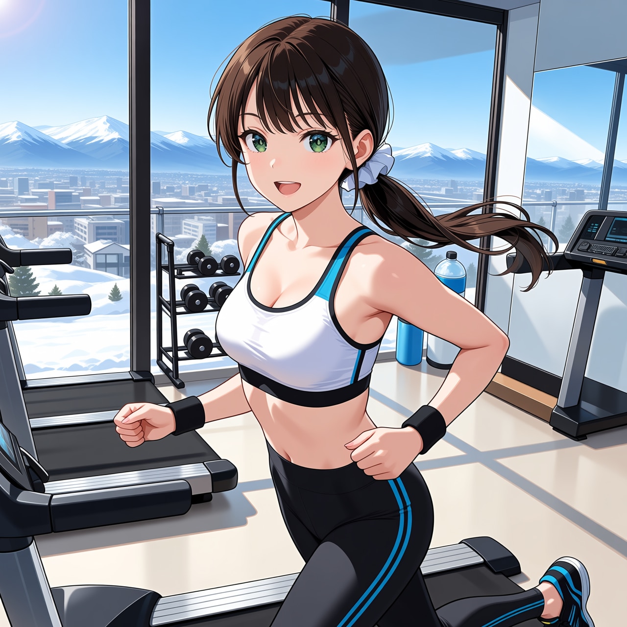 お兄ちゃん、いい汗かいたね。次はラブホでいい汗かこ！