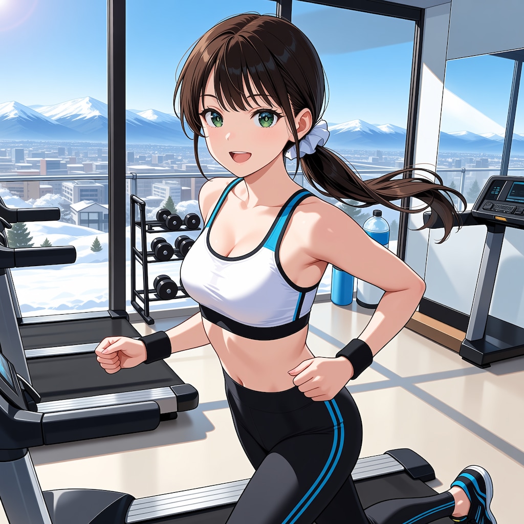 お兄ちゃん、いい汗かいたね。次はラブホでいい汗かこ！