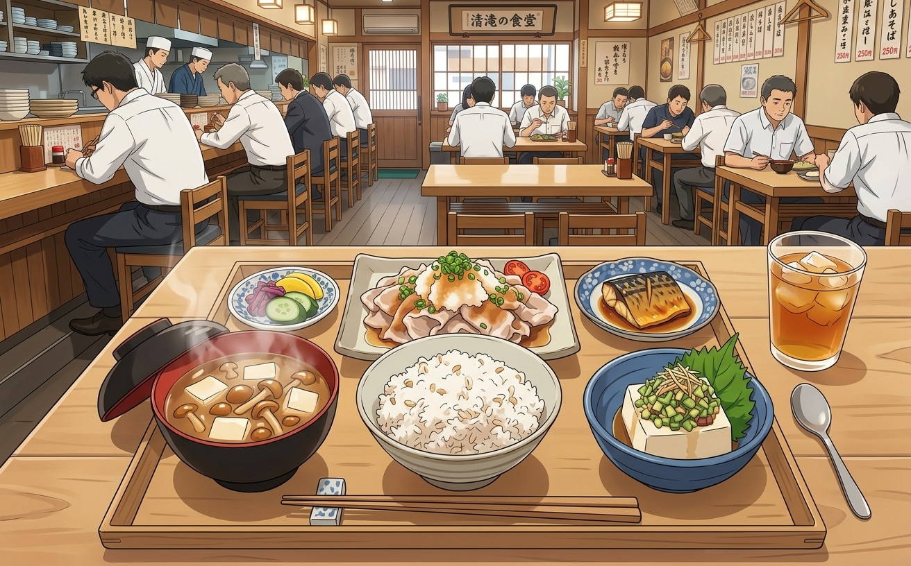 豚しゃぶ冷製おろしポン酢 | の人気AIイラスト・グラビア