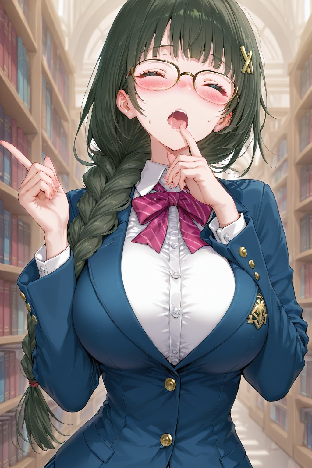 バイブかなんか入れられてる？(疑惑)