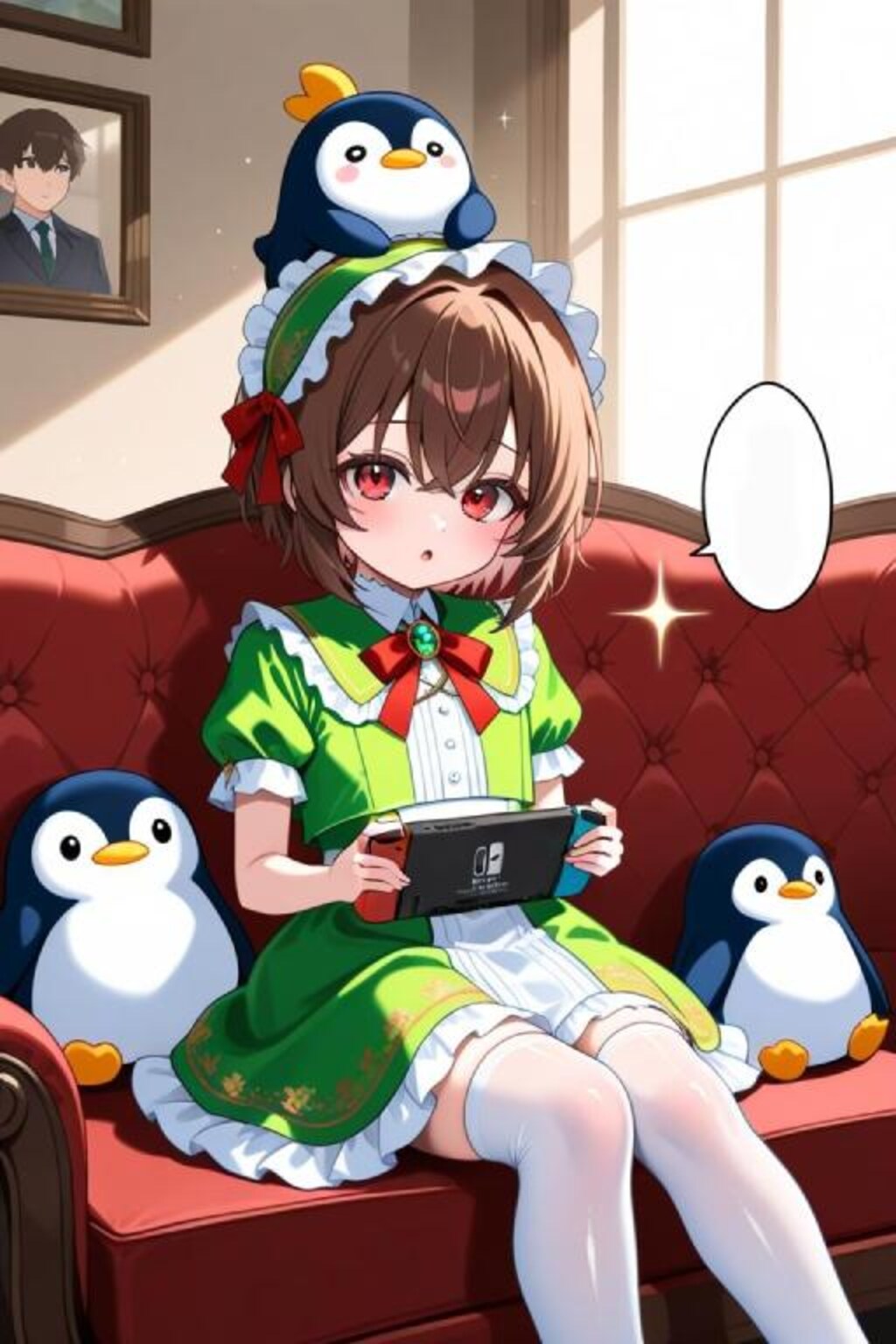 自宅でナチュラルに女装する男子！