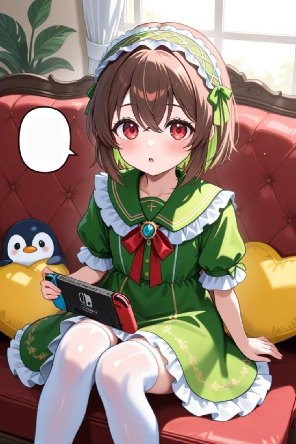 自宅でナチュラルに女装する男子！