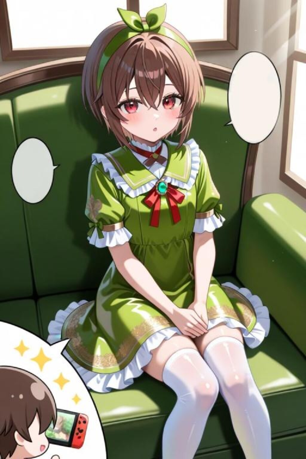 自宅でナチュラルに女装する男子！