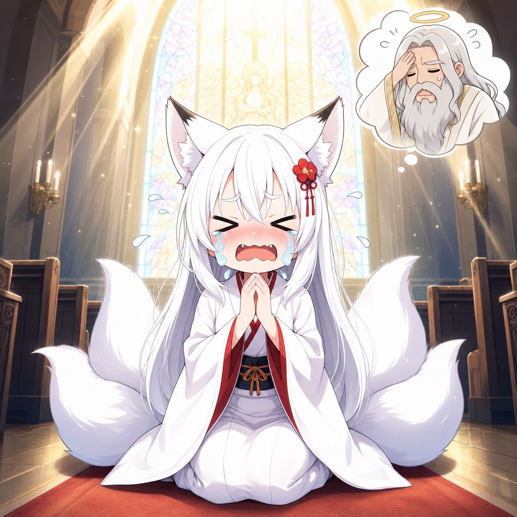 懺悔する御神体様😭 | の人気AIイラスト・グラビア