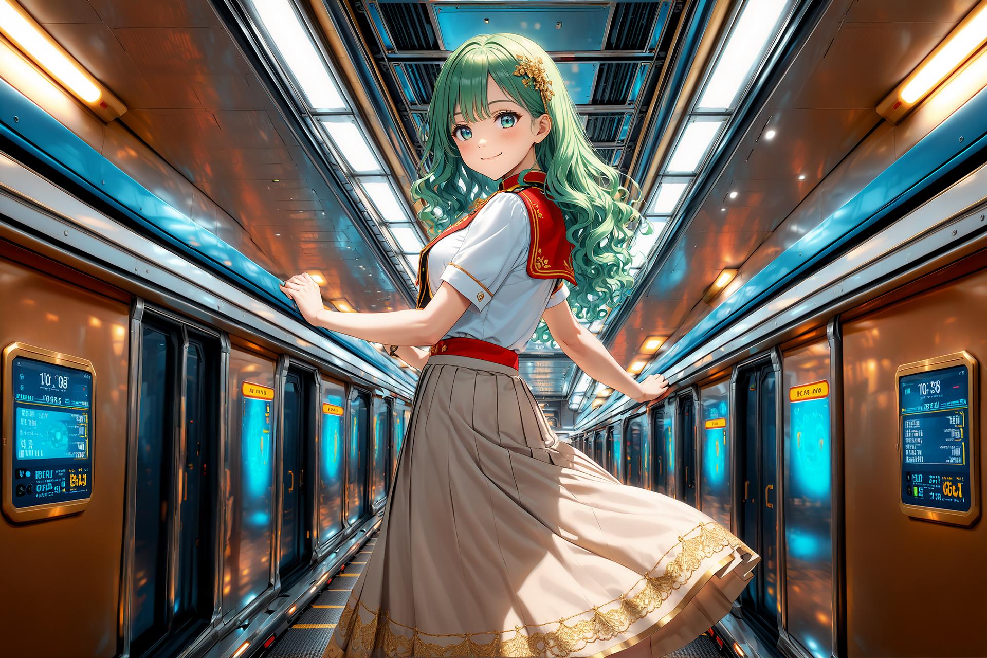 未来型カラオケボックス | の人気AIイラスト・グラビア