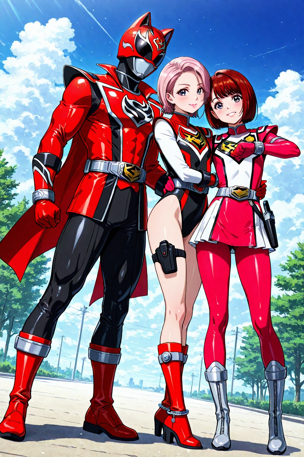 戦隊ヒーローとヒロイン