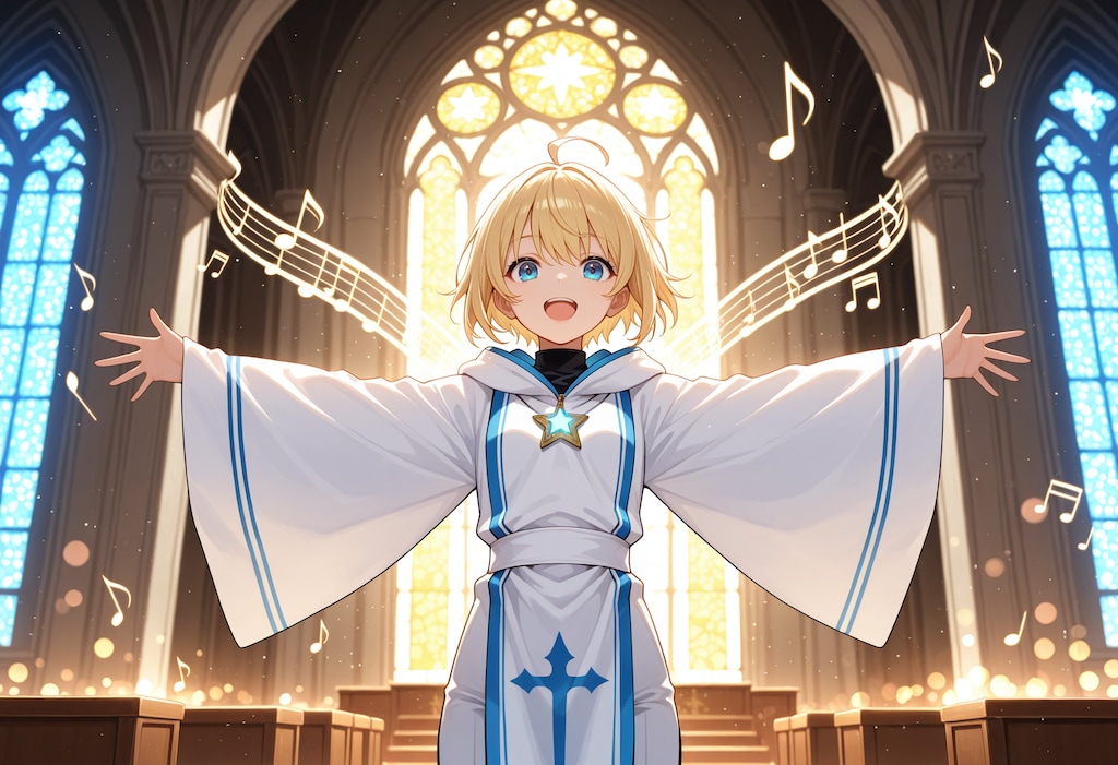 祈りの歌とシスターさん