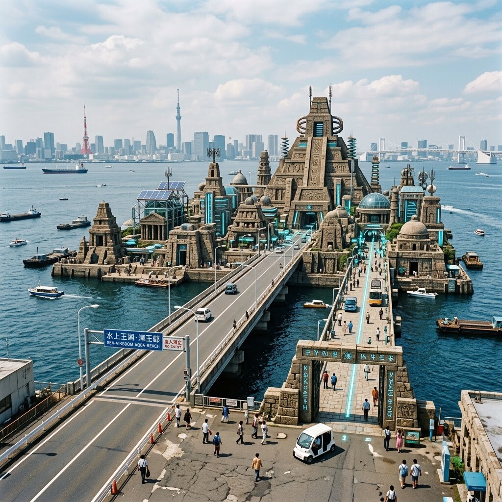 謎の海上ハイテク古代文明