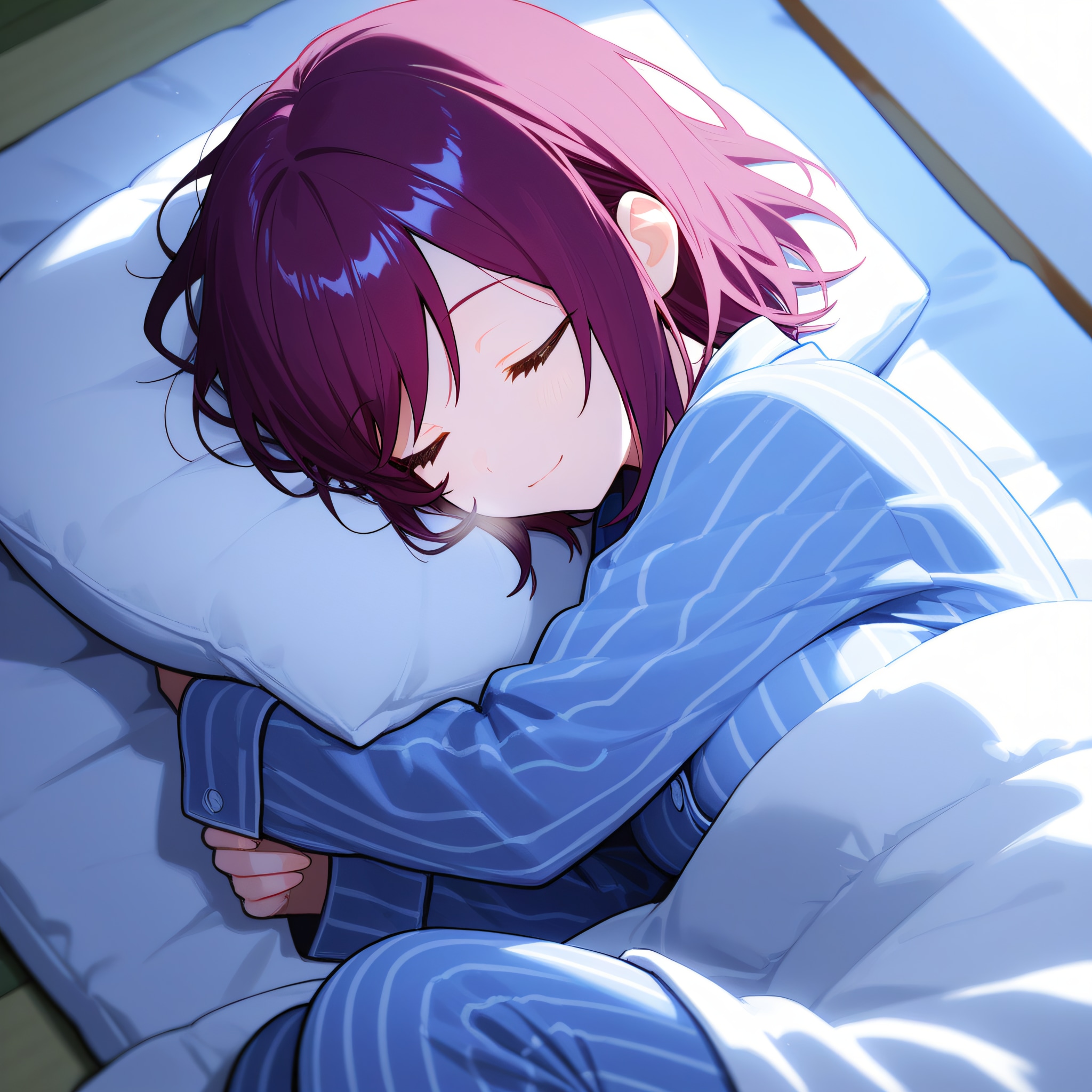 おやすみなさい（挨拶メイドの芽衣ちゃん） | の人気AIイラスト・グラビア