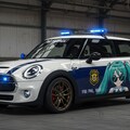 初音ミクミニクーパーパトロールカー 2枚目