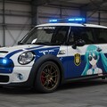 初音ミクミニクーパーパトロールカー 3枚目