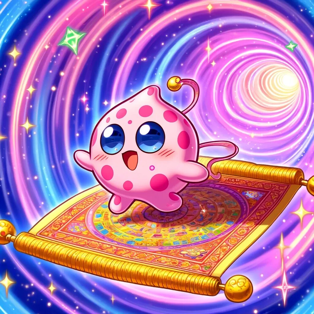 ももほうくんと 時空の絨毯