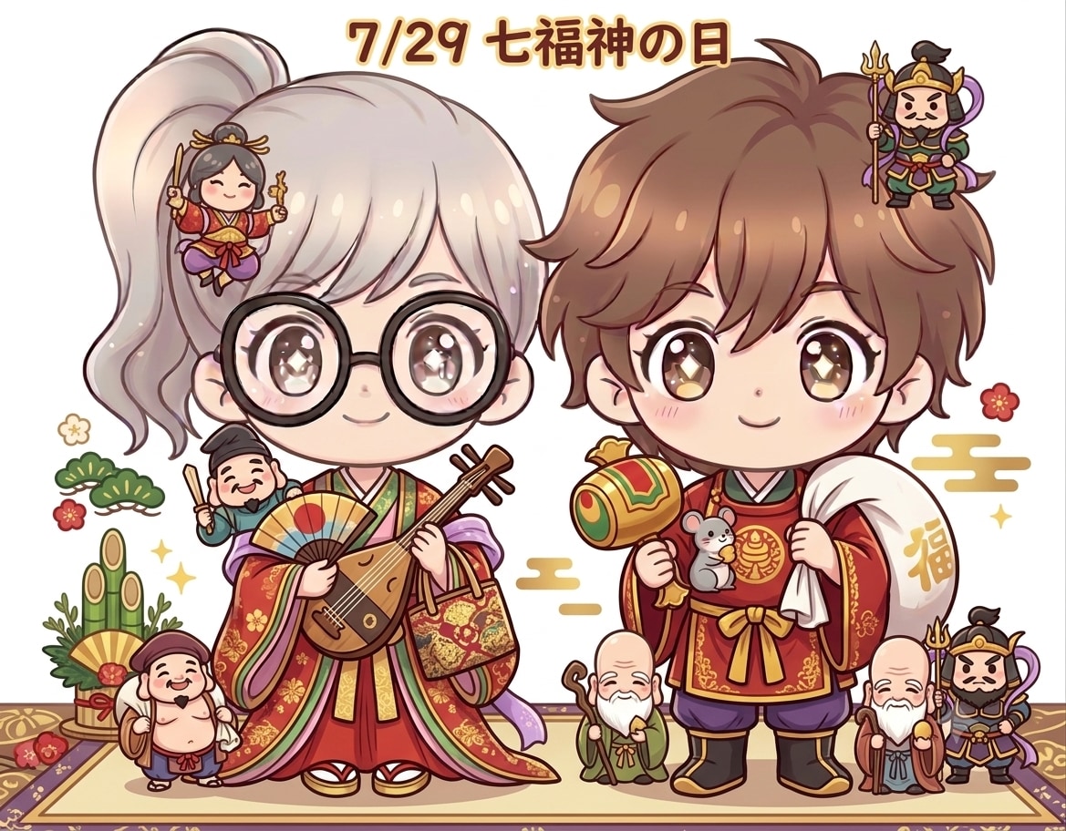 今日は「七福神の日」