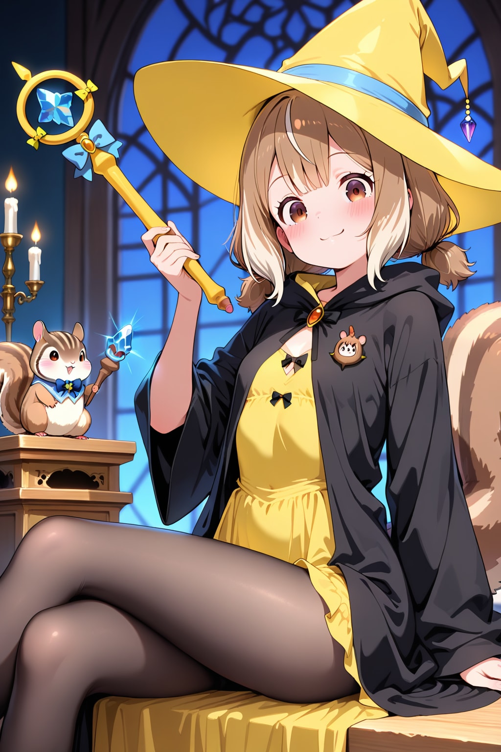 シルちゃんブラックメイジ《おいでよ どうぶつの娘》