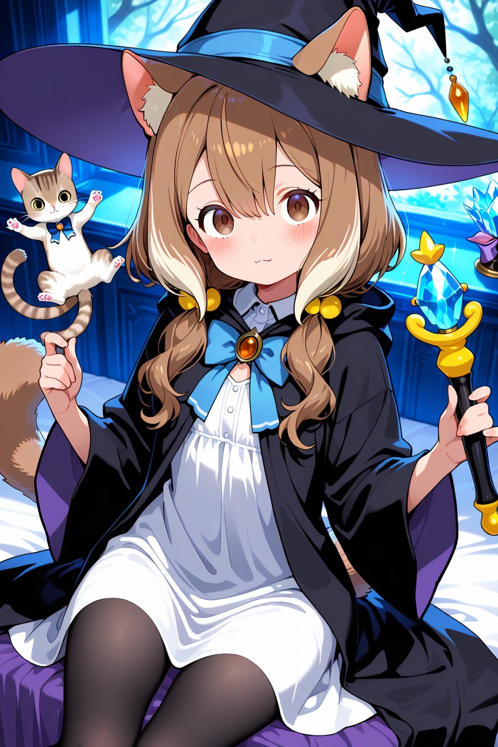 シルちゃんブラックメイジ《おいでよ どうぶつの娘》