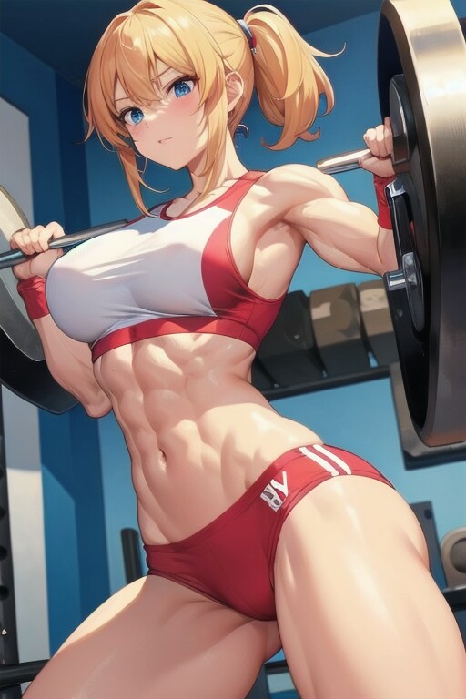 筋トレ女子
