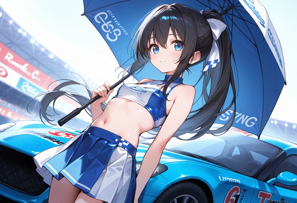 お嬢様＆メイドさんのレースクイーン祭